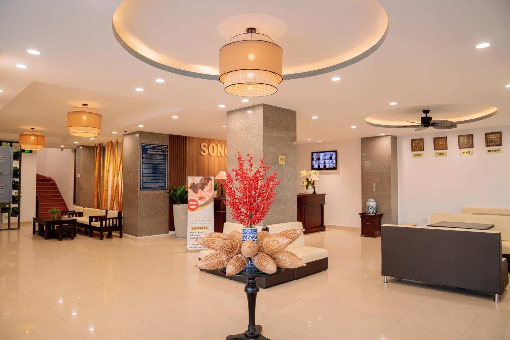 Song Tien Hotel Mỹ Tho Exterior foto